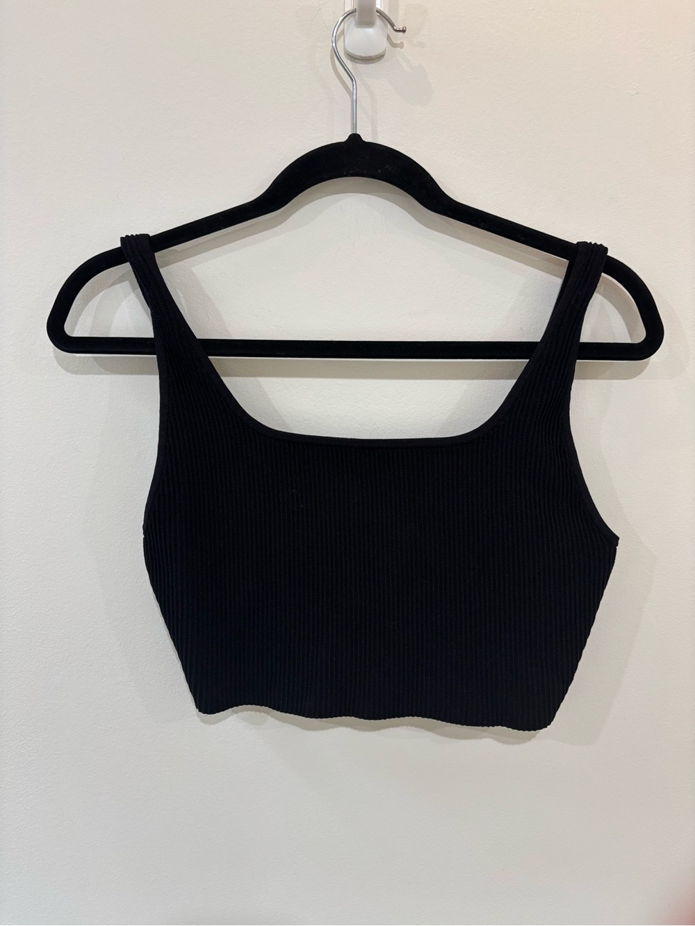 Aritzia Babaton Sculpt Knit Square neck Tank